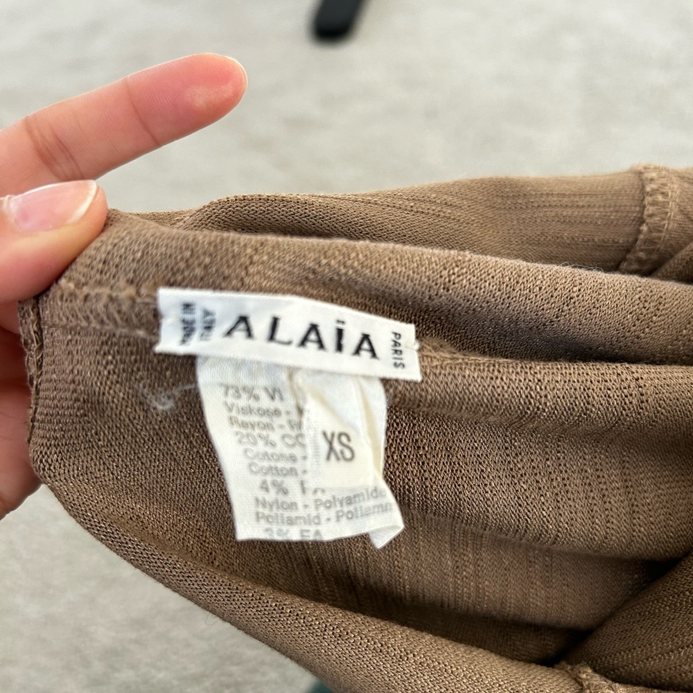 Alaia Paris dress